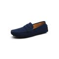 Avamo Mens Genuine Leather Loafers Comfort Flat Shoes Moccasins Casual Shoes Slip On