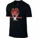 NEW Nike Air Jordan Vintage Logo Men's Size M Athletic T-Shirt AJ6569 010 Black