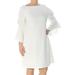 Lauren by Ralph Lauren Women's Bell-Sleeve Shift Dress