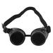 C.F.GOGGLE Steampunk Goggles Round Gothic Retro Sunglasses Victorian Role Playing Props