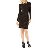 Michael Kors Womens Twist Sheath Dress