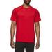 Reebok Men's and Big Men's Duration Short Sleeve Performance Training Top, up to 5XL