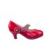 Dana18K by Forever Link, Children Girl High Heel Dress Pump w Rhinestone Crystal Rose Mary Jane