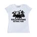 Inktastic Yellowstone National Park with Bear Mountains and Trees Adult Women's T-Shirt Female White S