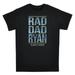 Personalized Rad Dad T-Shirt - XL - Light Plaid - Black