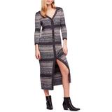 Free People Womens Cozy Up Cardigan Maxi Dress