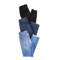 Pre-ownedJ Crew Zara Womens High Rise Boot Cut Jeans Blue Size 24 2 Lot 3