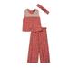Limited Too Girls Printed Fashion Top and Matching Pant With Matching Headband, 2-Piece Outfit Set, Sizes 4-12