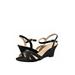 Blossom Field 14 Women's Strappy Open Toe Crystal Wedges