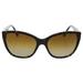 Dolce and Gabbana DG 4195 502/T5 - Havana/Brown Gradient Polarized by Dolce and Gabbana for Women - 56-17-140 mm Sunglasses