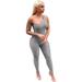 Women's Sexy One Shoulder Sleeveless Nightclub Wear One-piece Jumpsuit Fitness Yoga Jumpsuit Fitted Bodysuit