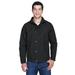 Harriton, The Men's Auxiliary Canvas Work Jacket - BLACK - XS