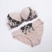 Women's Fashion Bra Set Sexy Lace Embroidered Underwear Set