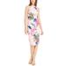 Womens Dress Sheath Halter Stretch Floral 2