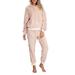 Nituyy Women Fleece Sportswear Warm Tracksuits Pajamas Sleepwear