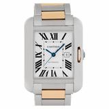 Pre-Owned Cartier Tank Anglaise W5310037 Steel Watch (Certified Authentic & Warranty)