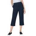 Woman Within Women's Plus Size Capri Fineline Jean