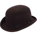 Men's Large Bowler/Derby Wool Felt Hat L