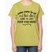some come to sit and think others come to just poop and shine- Bathroom - Ladies T-Shirt