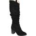 Women's Journee Collection Aneil Wide Calf Knee High Slouch Boot