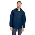 Team 365 Unisex Zone Hydrosportâ„¢ Storm Flap Jacket - Sport Dark Navy - Xs