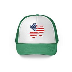 Awkward Styles Irish American Trucker Hats St. Patrick's Day Baseball Hat Shamrock Usa Flag Mesh Hat Irish Gifts Irish Pride Lucky Hats for Saint Patrick's Day Irish Heritage Funny Irish Hats