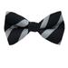 Men's Black Silk Self Tie Bowtie Tie Yourself Bow Ties