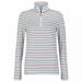 Golfino THE MELISSA GOLF TROYER (STRIPED DRY COMFORT) Striped long-sleeve ladies' Dry Comfort base layer, Performance Active Wear size 4 (extra small)