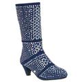 Event98K by Aquapillar, Kids Rhinestone Crystal Glitter Bootie - Girls Shimmering Dress Shoes