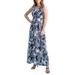 24/7 Comfort Apparel Women's Sleeveless V-Neck Maxi Dress