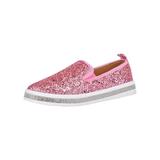 LUXUR Ladies Sneakers Womens Plimsolls Trainers Flats Diamante Skater Pumps Shoes Size