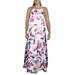 City Studio Womens Juniors Plus Floral Print Formal Dress