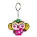 Zewfffr DIY Cartoon Monkey Full Beaded Cross Stitch Handmade Craft Printed Keychain