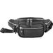 Genuine Leather Fanny Pack Waist Bag Phone Holder By Silver Fever (Small 124.52, Black Silver)