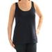 RALPH LAUREN Womens Navy Sleeveless Scoop Neck Top Size L