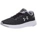 Under Armour Kids Grade School Charged Impulse Sneaker, Black (001)/White, 5 M US Big Kid