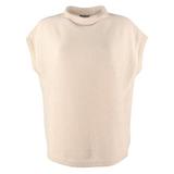 Eileen Fisher Women's Shine Funnel Neck Sweater Top