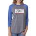 Custom Cheer Cheerleader Jumping Womens 3/4 Raglan Sleeve