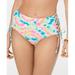 California Waves Womens Tie Dye Lace-Up High-Waist Bikini Bottoms Tie Dye , Tie Dye (XL)