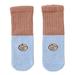 New Winter Baby Socks Coral Fleece Color Matching Baby Tube Socks Non-Slip Dispensing Floor Toddler Socks