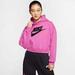 Nike Sportswear Icon Clash Short-Sleeve Hoodie Womens Active Hoodies