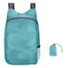 Backpack Outdoor Camping Foldable Rucksack Waterproof Nylon Bag Hiking Traveling Foldable Backpack, Lake Blue