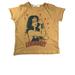 Wonder woman Legendary Girl's Juniors short sleeve Tee top T-shirt - Light brown