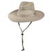 DORFMAN PACIFIC Mens Stetson Insect Shield Big Brim Safari Hat