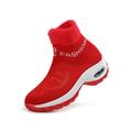 UKAP Women's Fashion Sock Sneakers Air Cushion Walking Shoes High Top Sneakers Casual Shoes