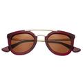 Bertha Sunglasses BRSBR010R Ella Polarized Sunglasses, Red