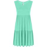 Casual Tiered T Shirt Dresses for Women Reg and Plus Size Summer Sundress - USA