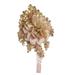 Sinai Kids Tan Light Pink Gold Sequin Carnation Elastic Headband Girls