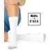 Hanes Men's 'BIG & TALL' 24-Pack FreshIQ Cushion Crew Socks: White (Shoe: 12-14 / Sock: 13-15), Fresh IQ Advanced Odor Protection Technology, Extra-Thick & Reinforced Cushioning: 144/6, 144V12