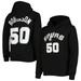 David Robinson San Antonio Spurs Mitchell & Ness Youth Hardwood Classics Name & Number Pullover Hoodie - Black